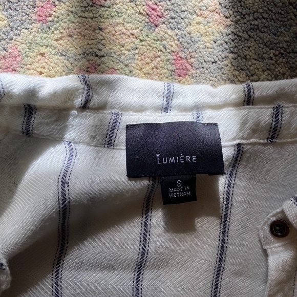 soft, striped button down shirt - Picture 2 of 2